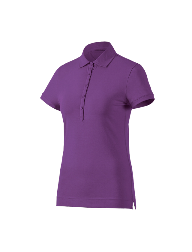 e.s. Polo-Shirt cotton stretch, Damen