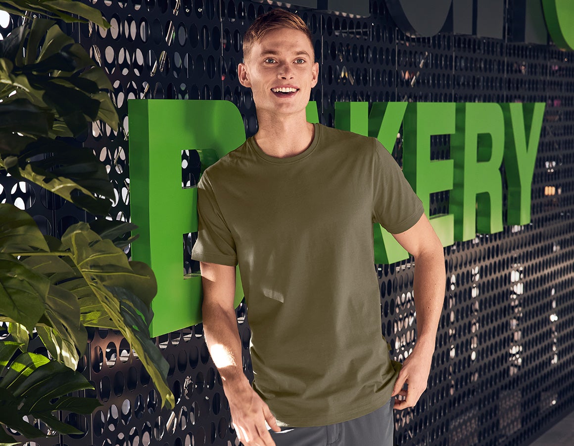 e.s. T-Shirt cotton stretch