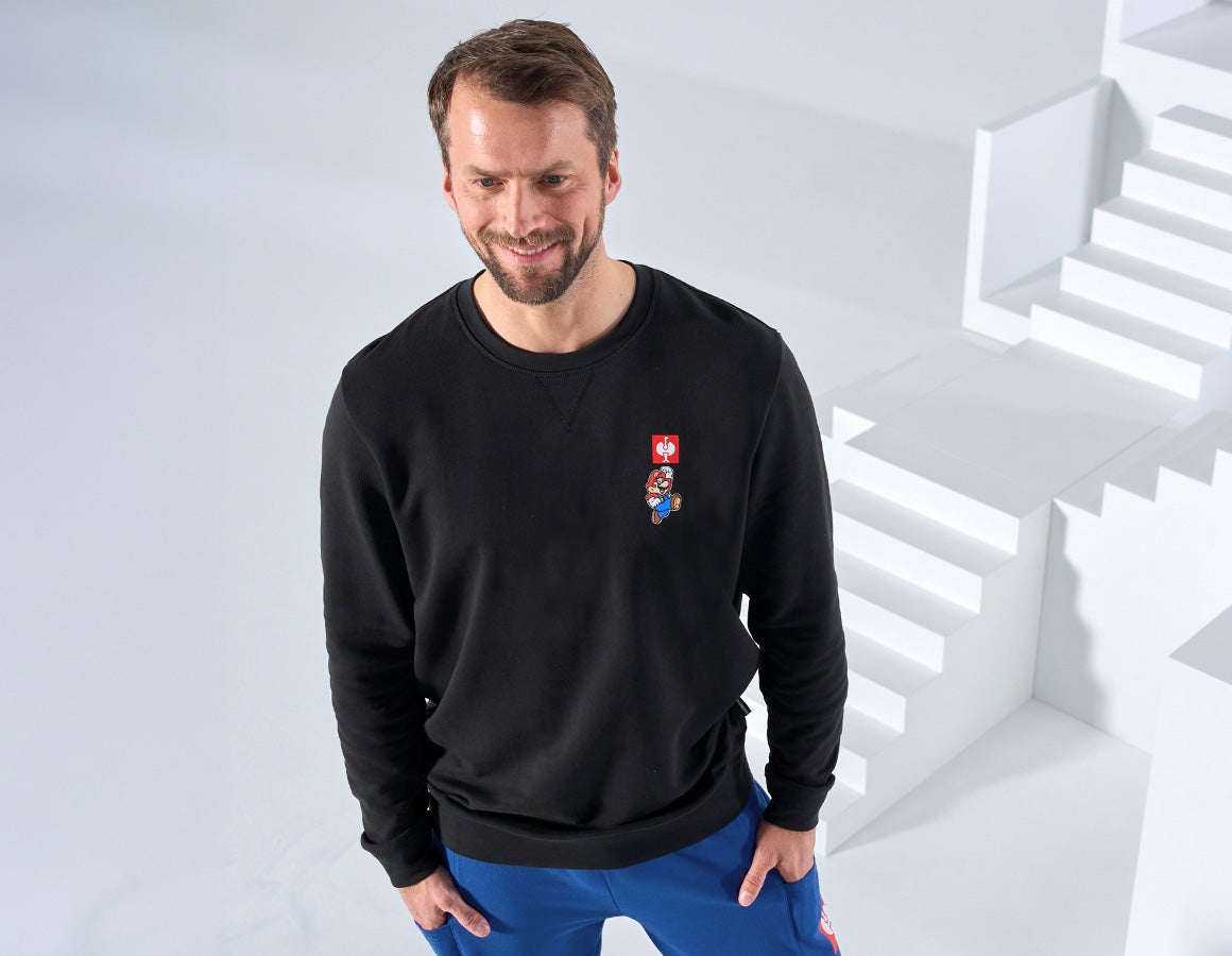 Super Mario Sweatshirt, Herren