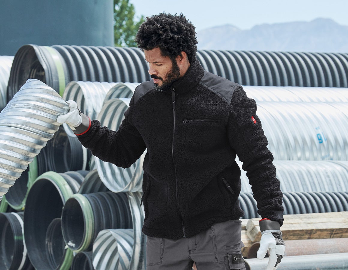 Faserpelz Jacke e.s.roughtough