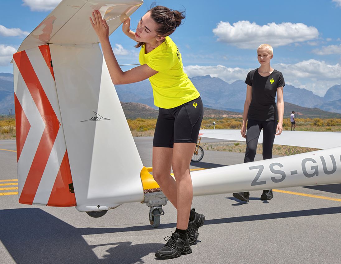 Race Tights Short e.s.trail, Damen