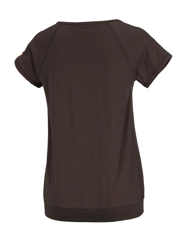 e.s. T-Shirt cotton slub, Damen