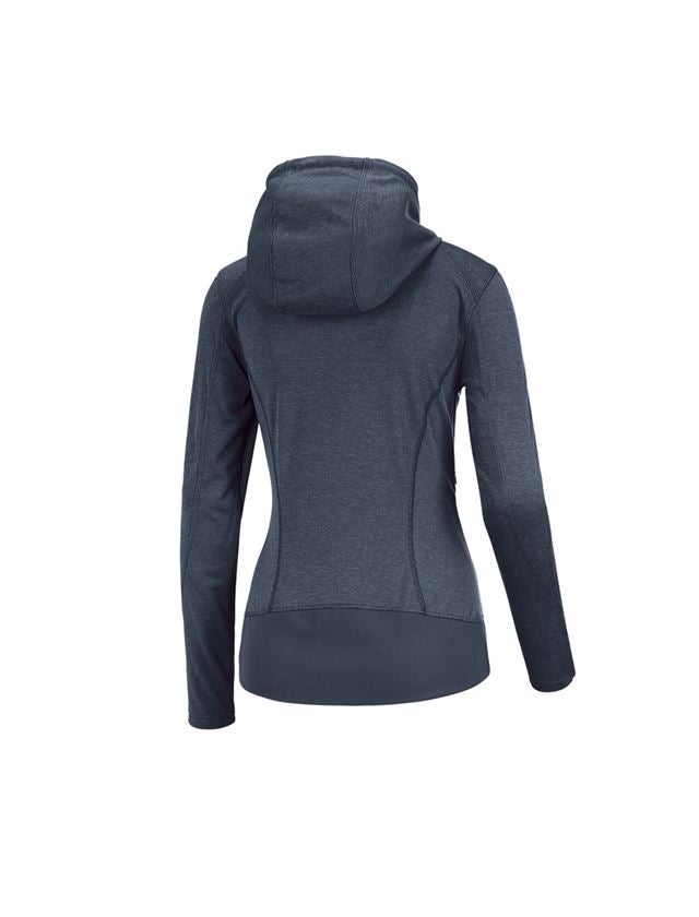 e.s. Funktions Kapuzenjacke stripe, Damen