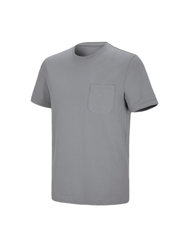 e.s. T-Shirt cotton stretch Pocket