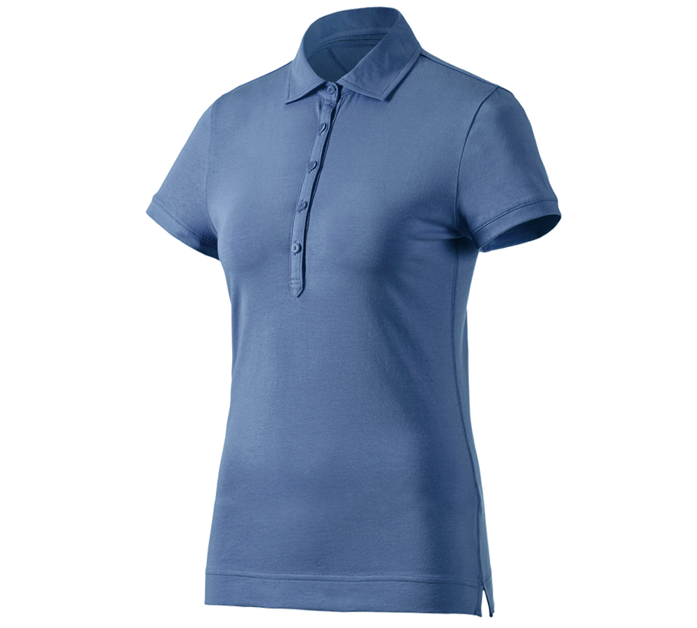 e.s. Polo-Shirt cotton stretch, Damen