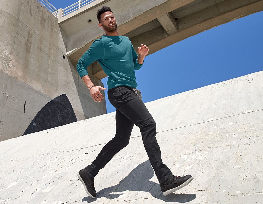 e.s. 5-Pocket-Jeans Jog-Denim