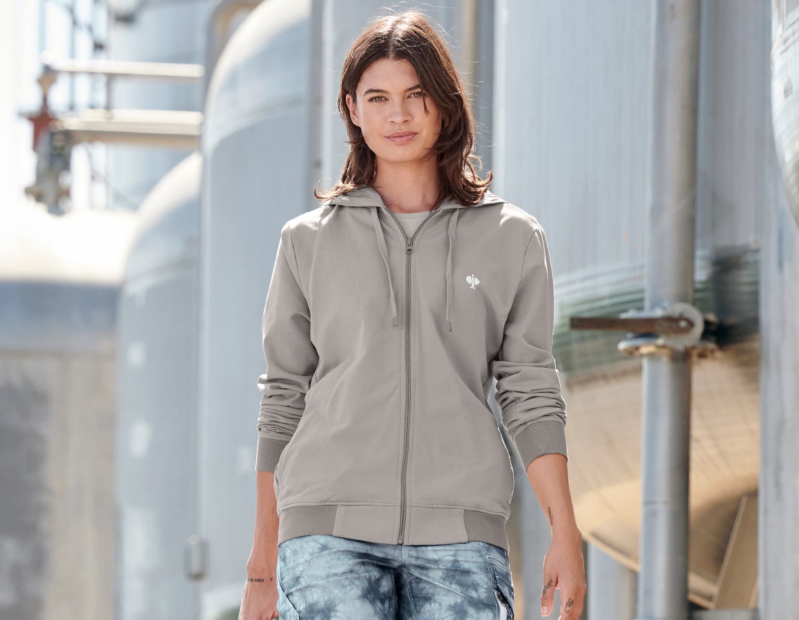 Kapuzensweatjacke e.s.motion ten, Damen