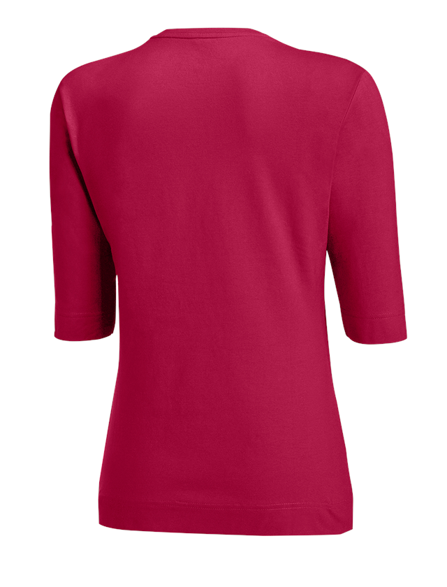 e.s. Shirt 3/4-Arm cotton stretch, Damen
