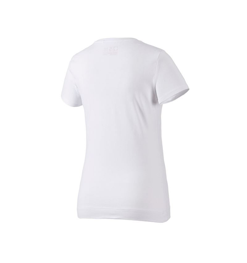 e.s. T-Shirt cotton stretch, Damen