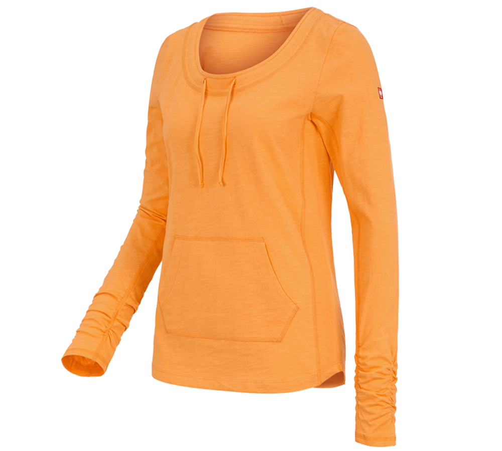 e.s. Longsleeve cotton slub, Damen