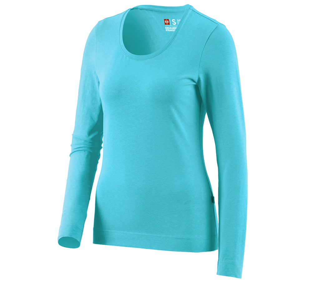 e.s. Longsleeve cotton stretch, Damen