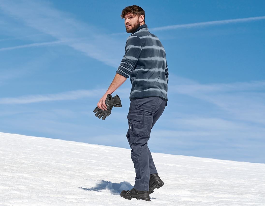 Fleece Troyer tie-dye e.s.motion ten