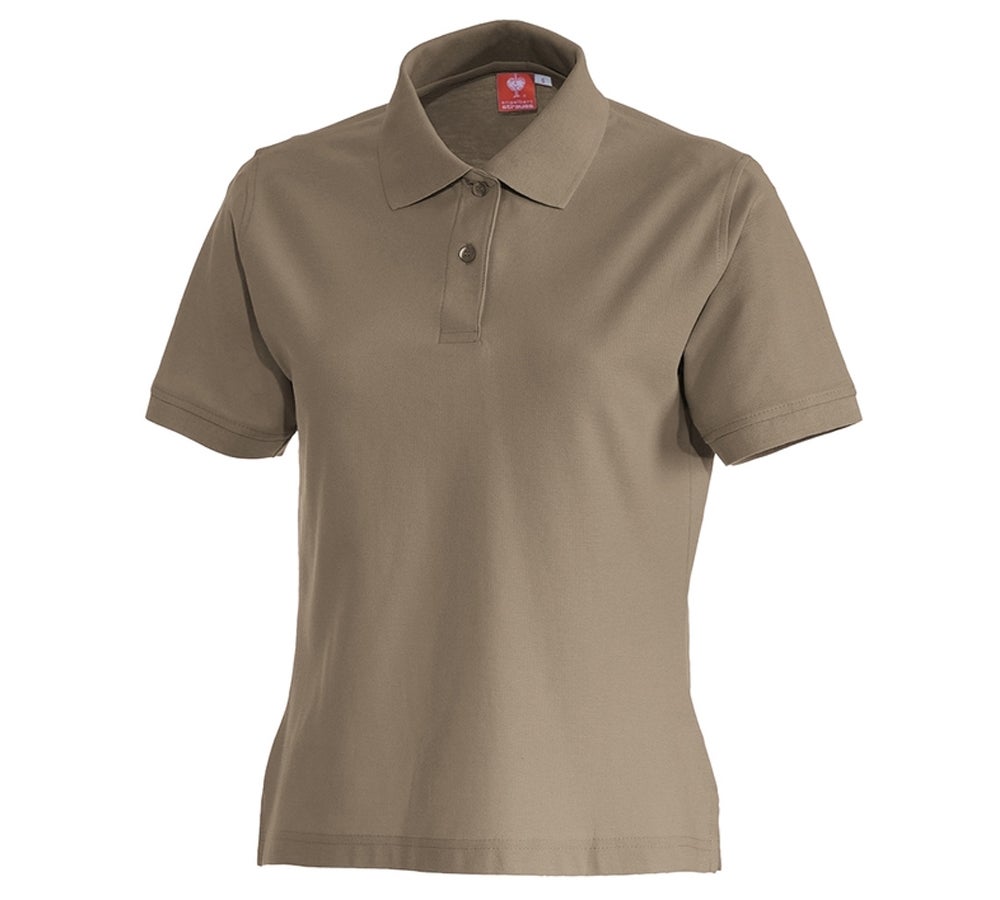 e.s. Polo-Shirt cotton, Damen