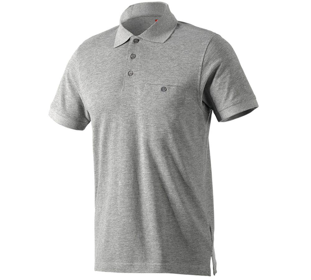 e.s. Polo-Shirt cotton Pocket