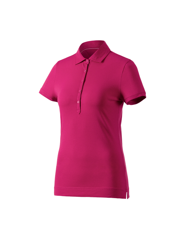 e.s. Polo-Shirt cotton stretch, Damen