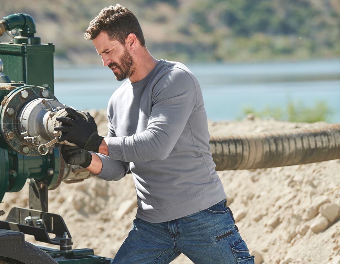 e.s. Sweatshirt poly cotton