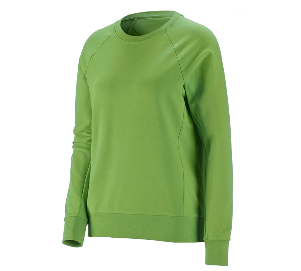 e.s. Sweatshirt cotton stretch, Damen