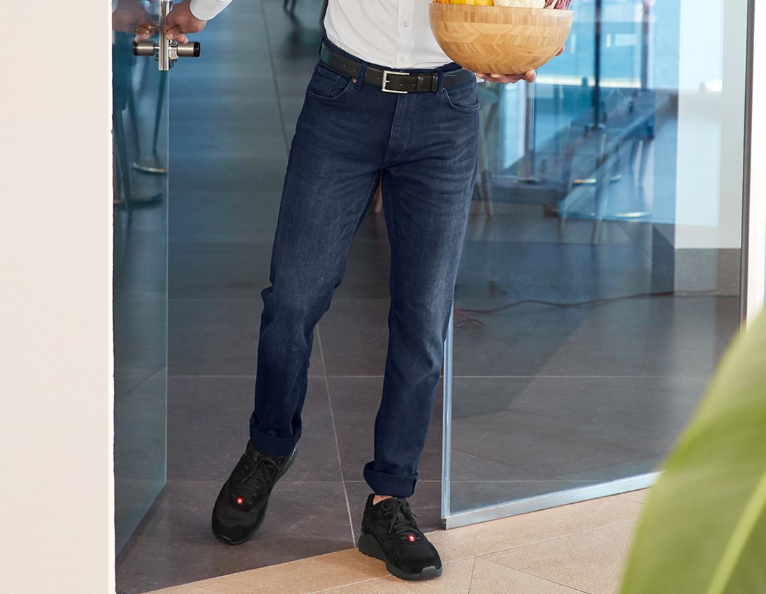 e.s. 5-Pocket-Jeans Jog-Denim