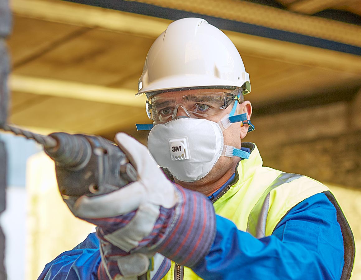 3M Atemschutzmaske 8825, FFP2 R D, 5 Stk