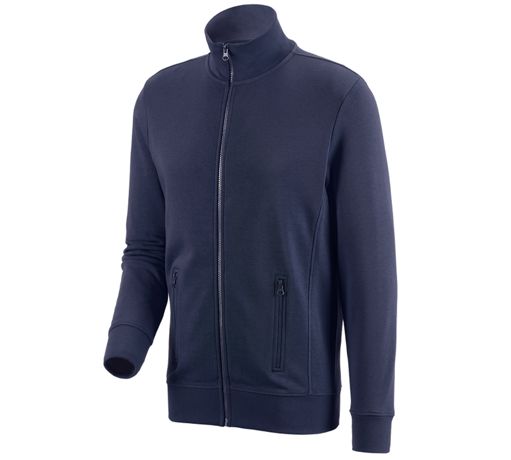 e.s. Sweatjacke poly cotton