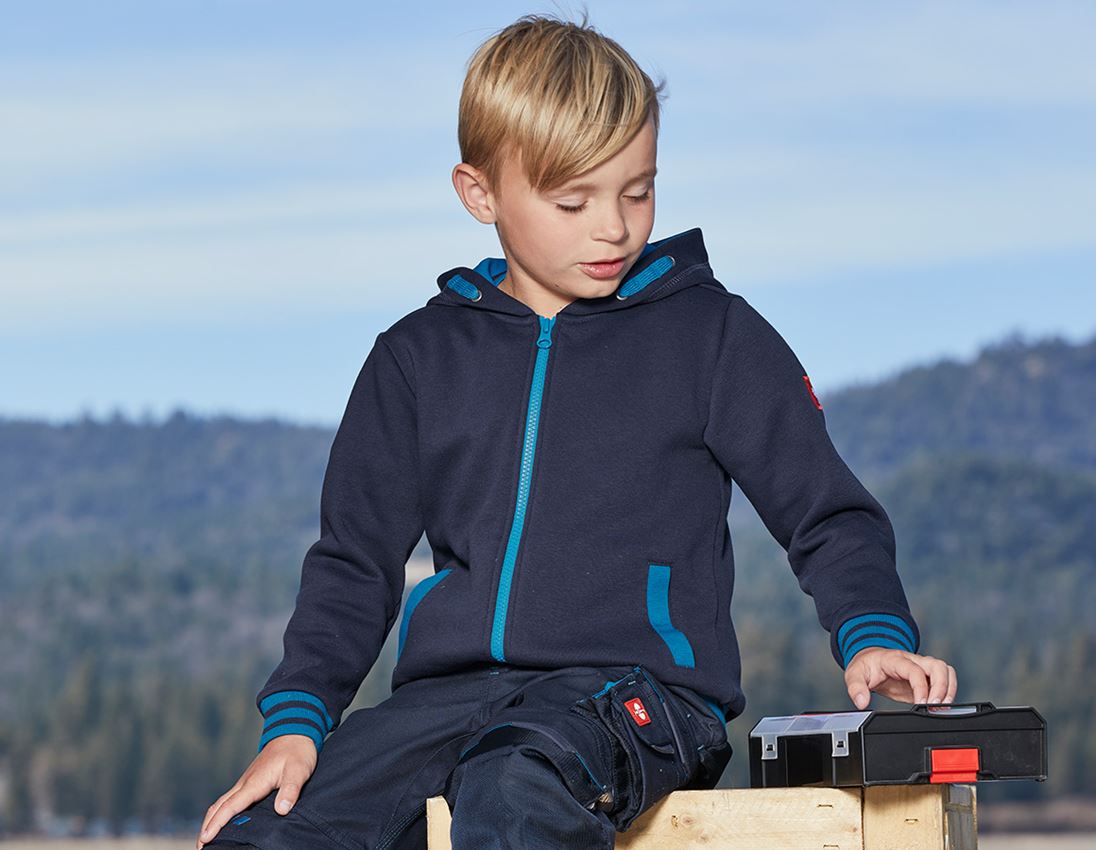 Hoody-Sweatjacke e.s.motion 2020, Kinder