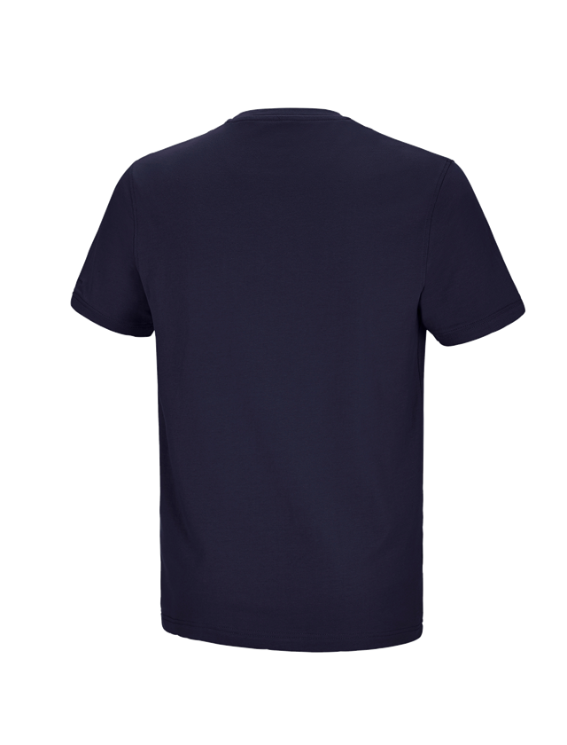 e.s. T-Shirt cotton stretch Pocket