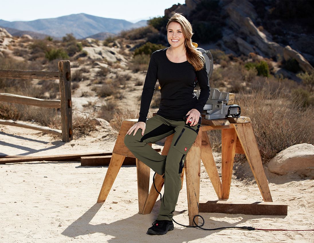 Cargohose e.s.vision stretch, Damen