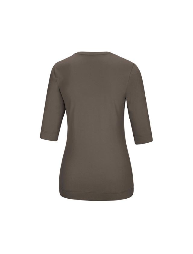 e.s. Shirt 3/4-Arm cotton stretch, Damen