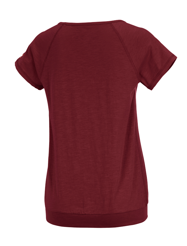 e.s. T-Shirt cotton slub, Damen