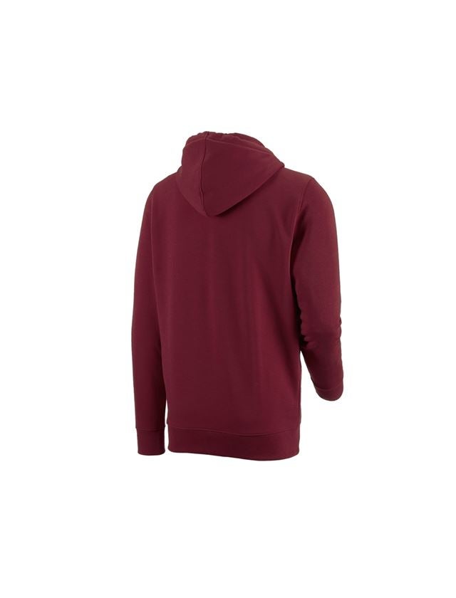 e.s. Hoody-Sweatjacke poly cotton