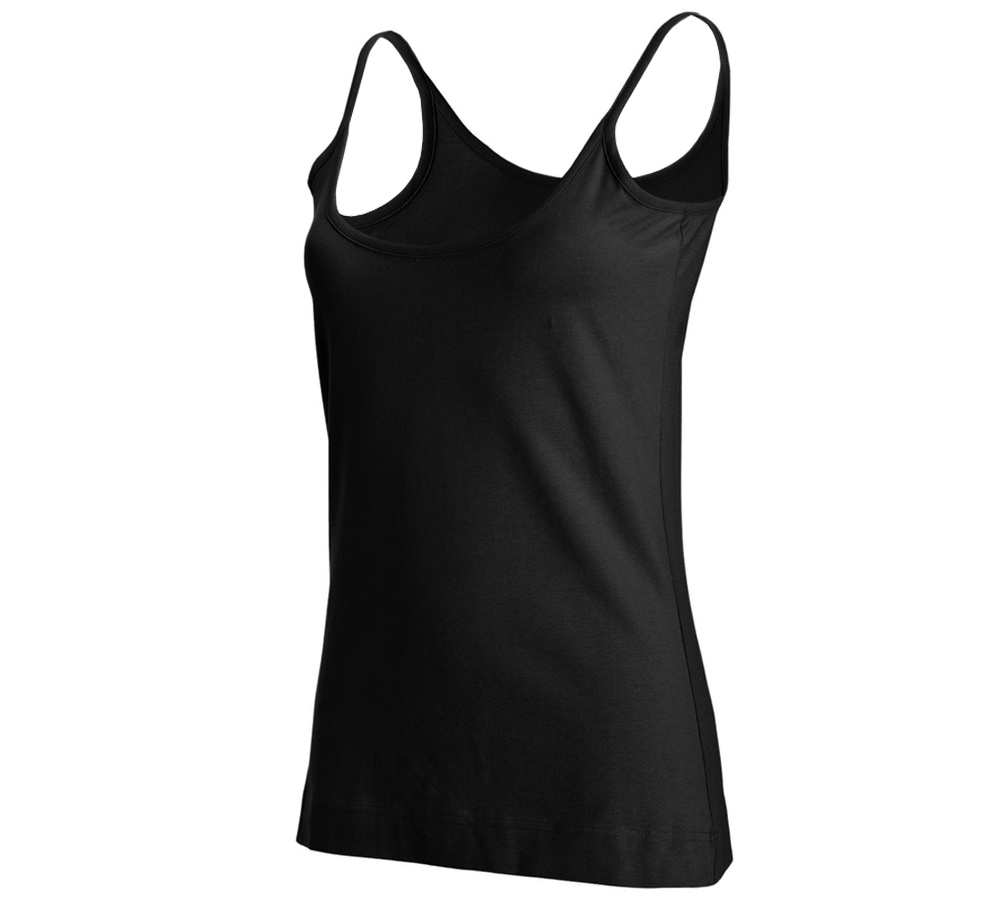e.s. Spaghetti-Top cotton stretch, Damen