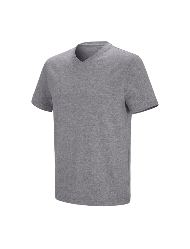 e.s. T-Shirt cotton stretch V-Neck