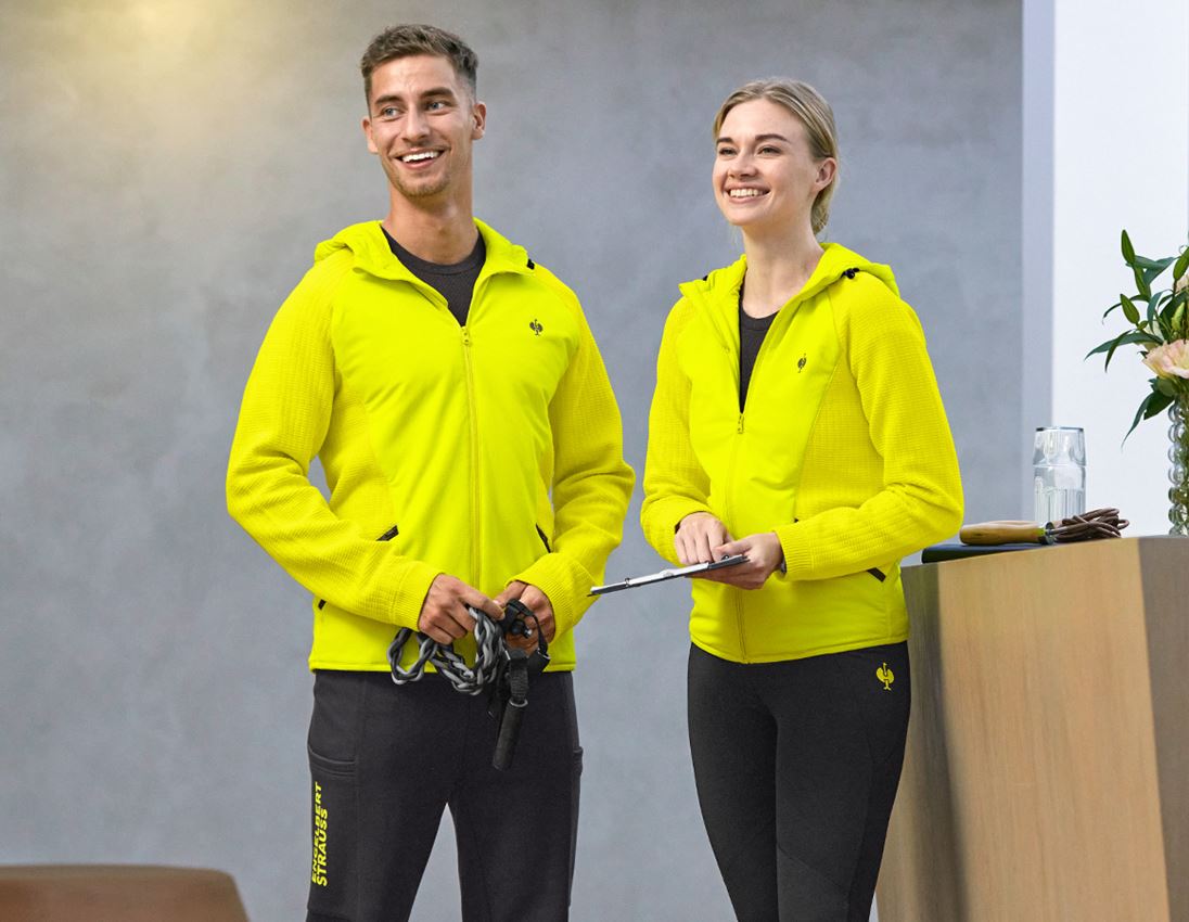 Hybrid Kapuzenstrickjacke e.s.trail