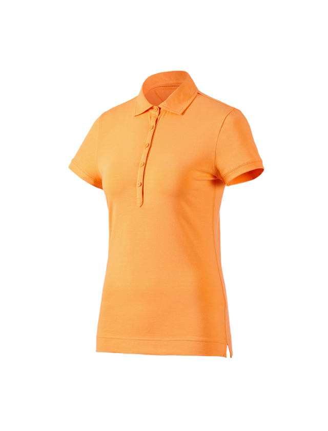 e.s. Polo-Shirt cotton stretch, Damen