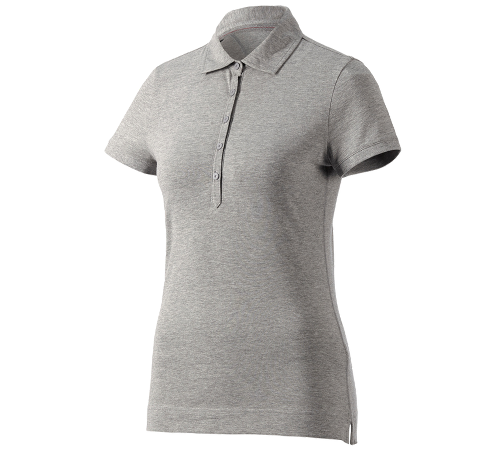 e.s. Polo-Shirt cotton stretch, Damen