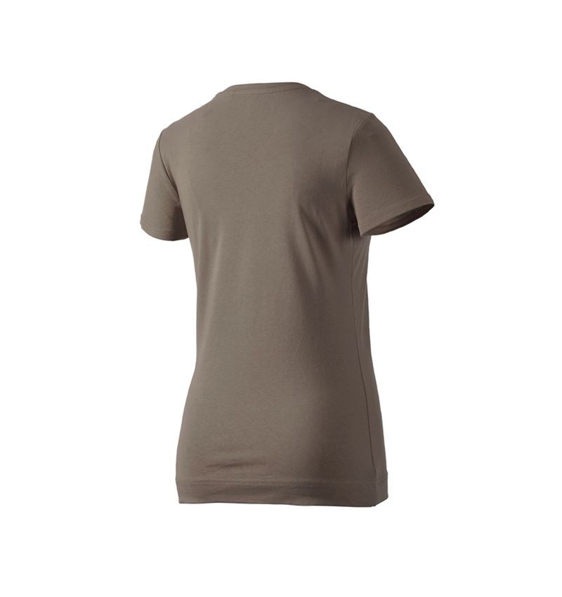 e.s. T-Shirt cotton stretch, Damen