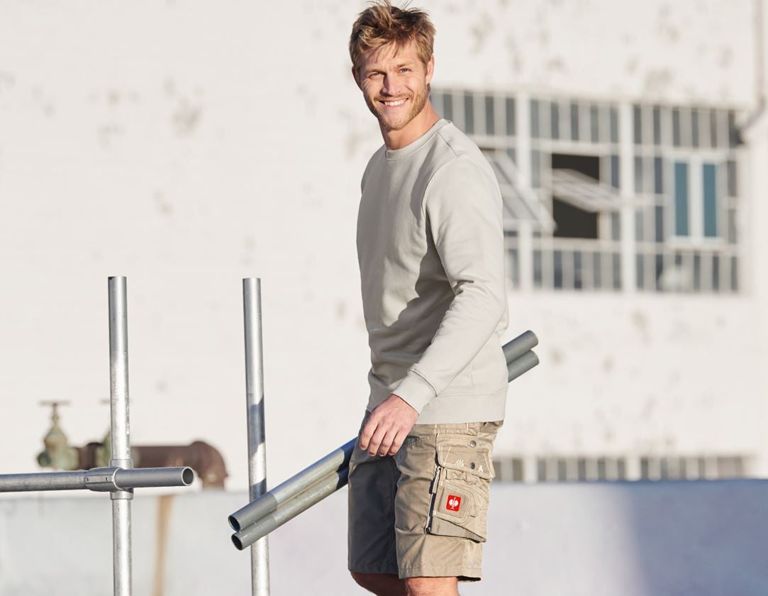 e.s. Sweatshirt poly cotton