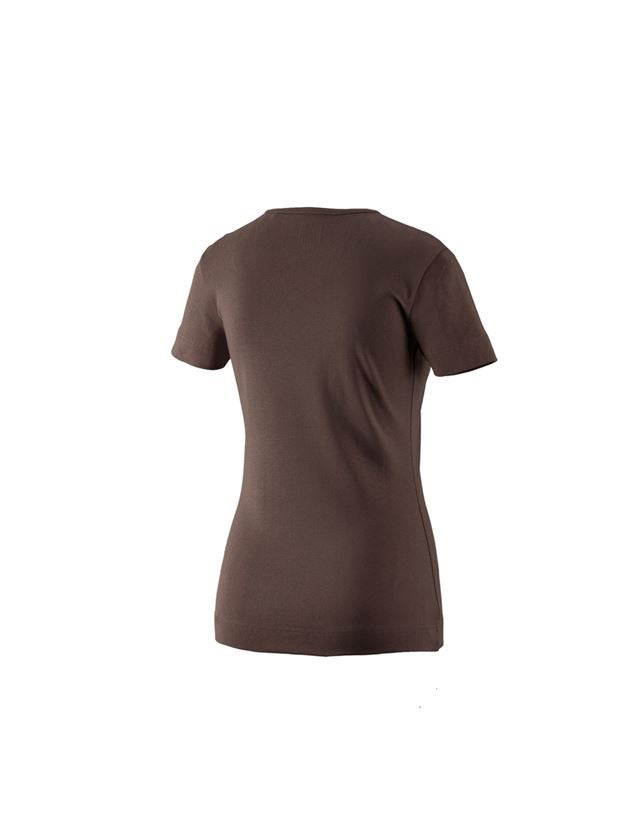 e.s. T-Shirt cotton V-Neck, Damen