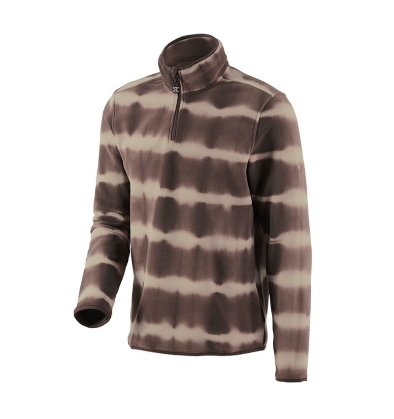 Fleece Troyer tie-dye e.s.motion ten