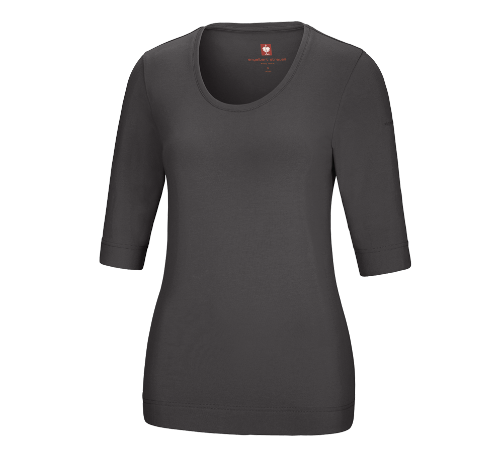 e.s. Shirt 3/4-Arm cotton stretch, Damen