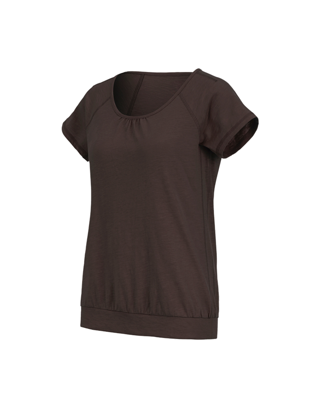 e.s. T-Shirt cotton slub, Damen