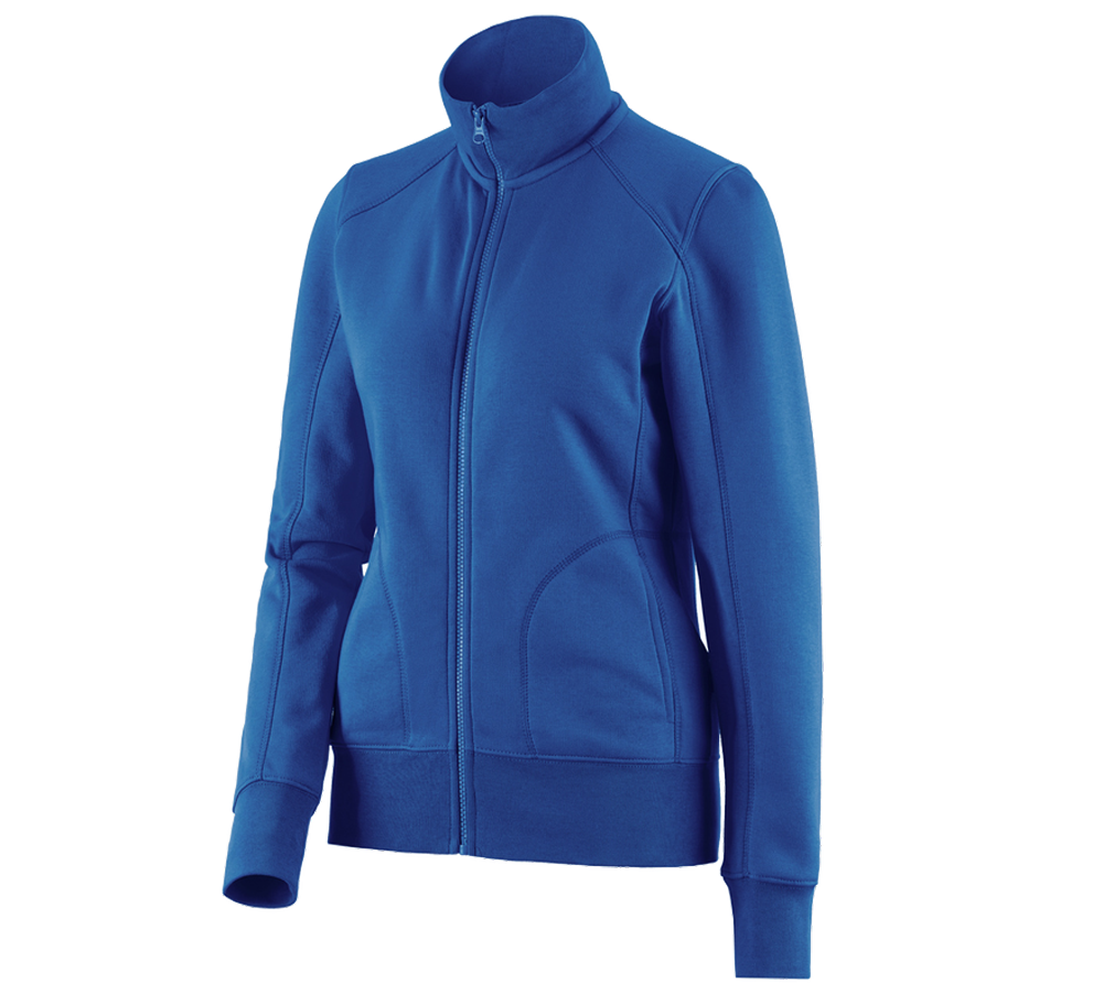 e.s. Sweatjacke poly cotton, Damen