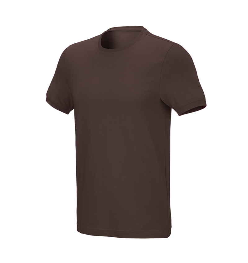 e.s. T-Shirt cotton stretch, slim fit