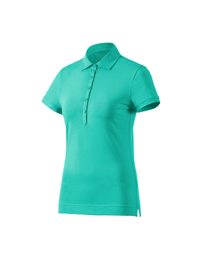 e.s. Polo-Shirt cotton stretch, Damen