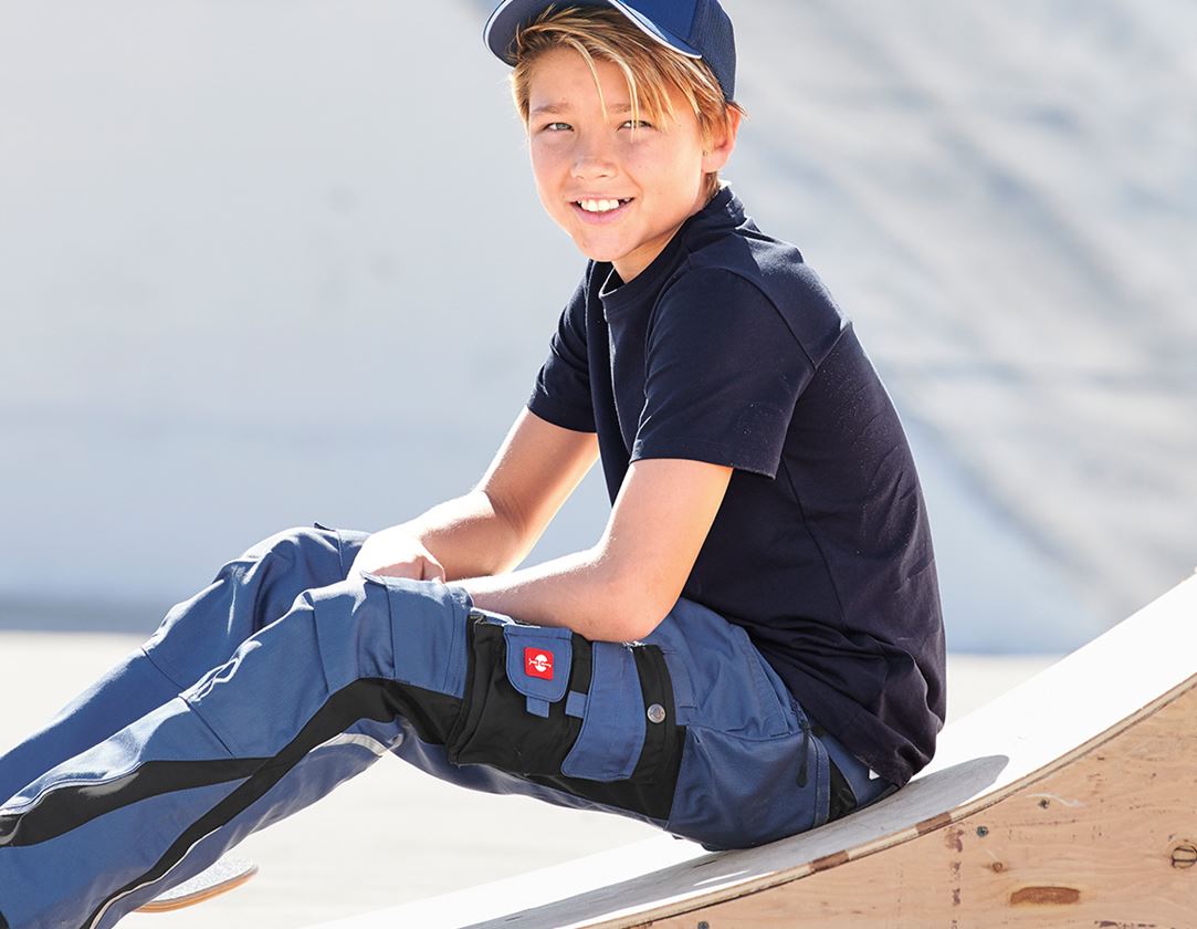 e.s. T-Shirt cotton stretch, Kinder