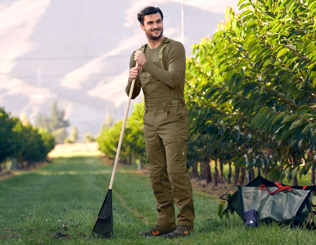 Latzhose e.s.concrete solid