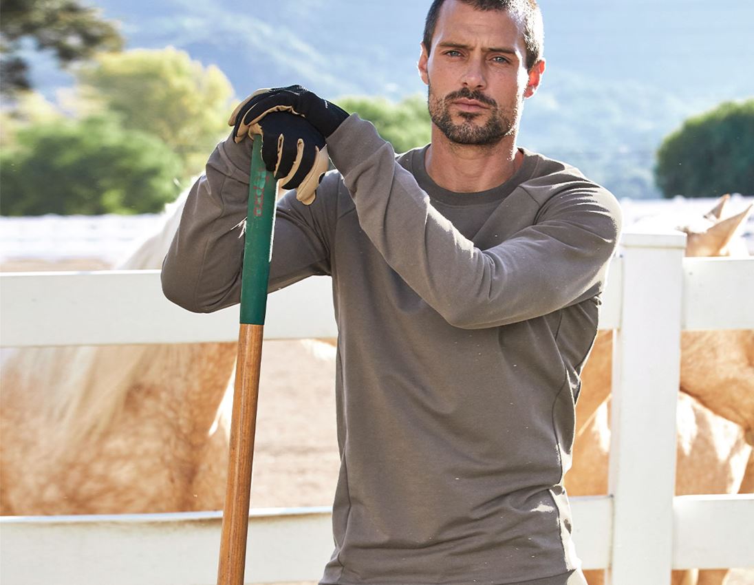 e.s. Sweatshirt cotton stretch