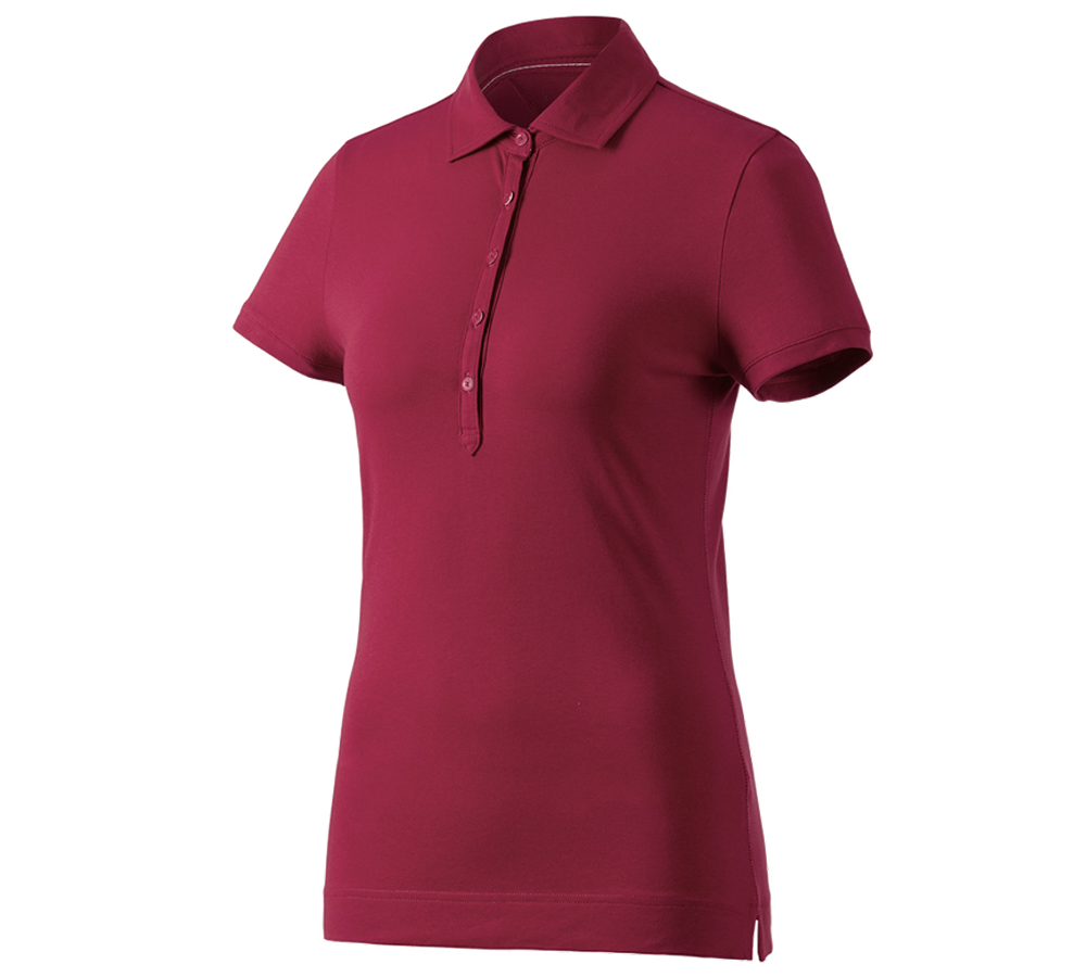 e.s. Polo-Shirt cotton stretch, Damen