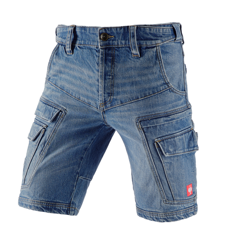 e.s. Cargo Worker-Jeans-Short POWERdenim