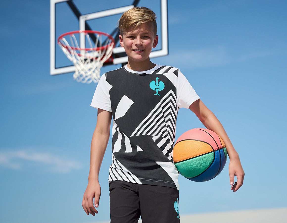 T-Shirt e.s.trail graphic, Kinder